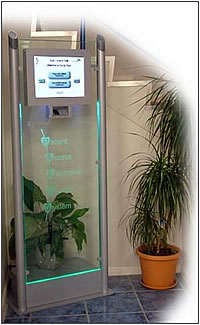 floor standing kiosk