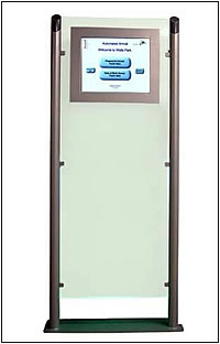 floor standing kiosk
